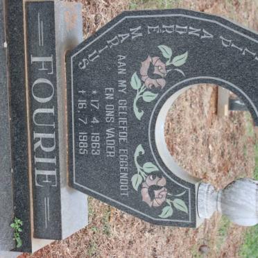 FOURIE Philip Andre Marius 1963-1985