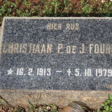 FOURIE Christiaan P. de J. 1913-1979