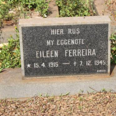 FERREIRA Eileen 1915-1945