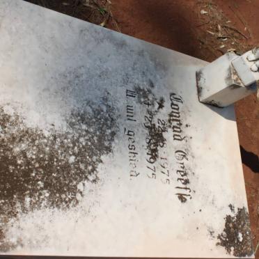 GREEFF Conrad 1975-1975