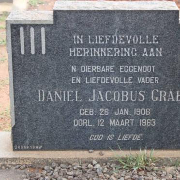 GRÄBE Daniël Jacobus 1906-1963