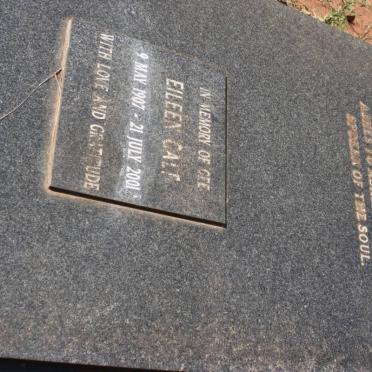 GALT John 1904-1972 &amp; Eileen 1907-2001