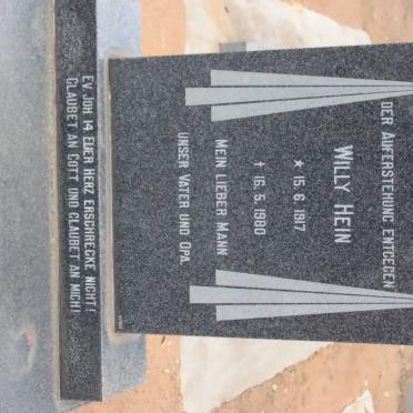HEIN Willy 1917-1980