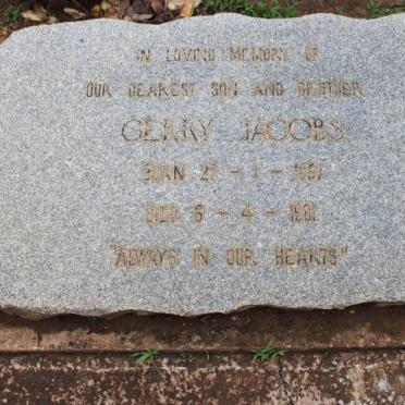 JACOBS Gerry 1957-1981