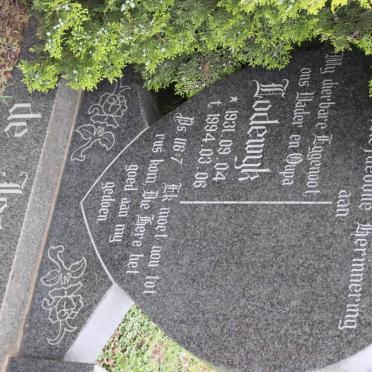 JAGER  Lodewyk, de 1931-1994