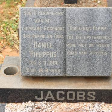 JACOBS Daniel Philippus 1886-1968