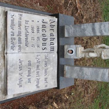 JAARSVELD Abraham Jacobus, van 1986-1989