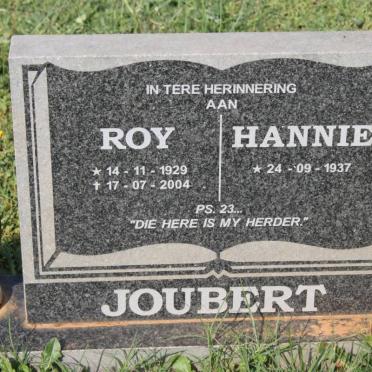 JOUBERT Roy 1929-2004 &amp; Hannie 1937-