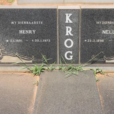 KROG Henry 1891-1973 &amp; Nellie 1898-1981