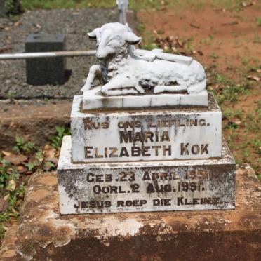 KOK Maria Elizabeth 1951-1951