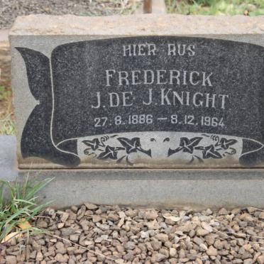 KNIGHT Frederick J. de J. 1886-1964