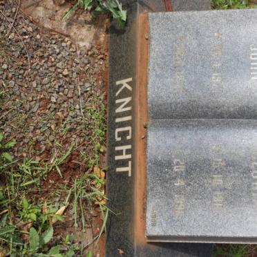 KNIGHT John 1921-1977 &amp; Gloria 1921-1998