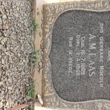 LAAS A.M. 1869-1958