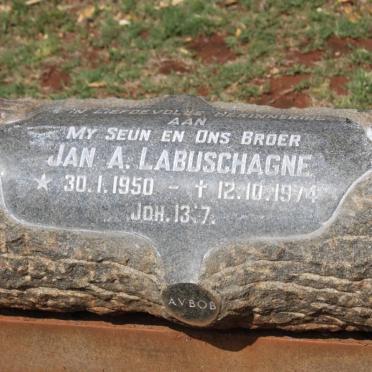 LABUSCHAGNE Jan A. 1950-1974