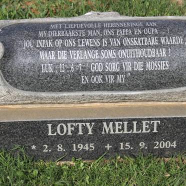 MELLET Lofty 1945-2004