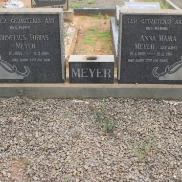 MEYER Cornelius Tobias 1895-1984 &amp; Anna Maria DAVEL 1899-1964