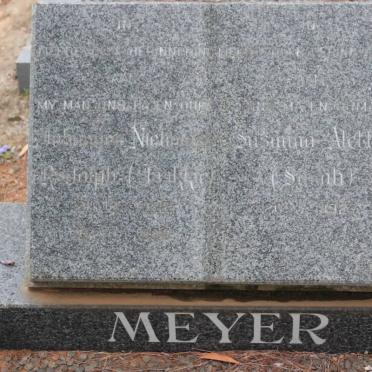 MEYER Johannes Nicholaas Rudolph 1923- &amp; Susanna Aletta 1927-