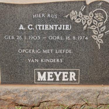 MEYER A.C. 1903-1974