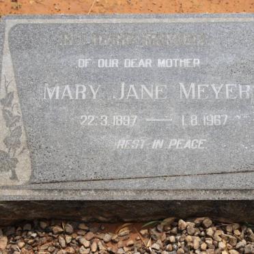 MEYER Mary Jane 1897-1967