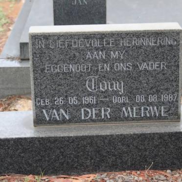 MERWE van der Vanne