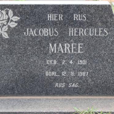 MAREE Jacobus Hercules 1901-1987
