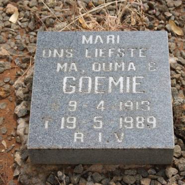 GROVE Mari 1913-1989
