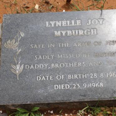 MYBURGH Lynelle Joy 1968-1968