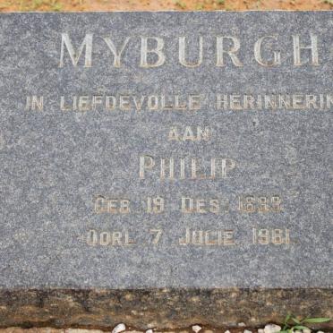 MYBURGH Philip 1899-1961