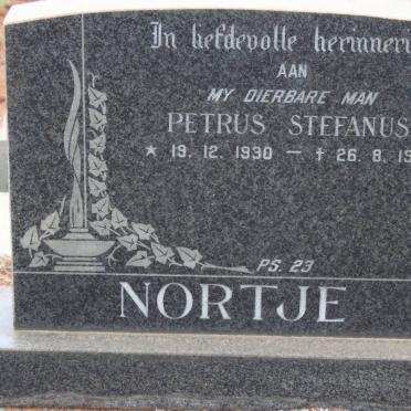 NORTJE Petrus Stefanus 1930-1983