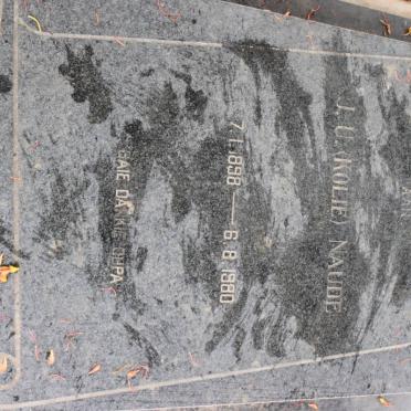 NAUDÉ J.U. 1898-1980