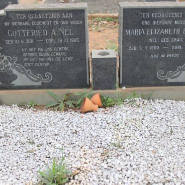 NEL Gottfried A. 1891-1965 &amp; Maria Elizabeth Brandt CRAIG 1900-1980