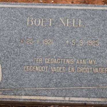 NELL Boet 1921-1983