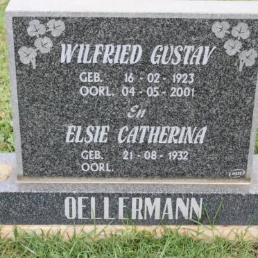 OELLERMANN Wilfried Gustav 1923-2001 &amp; Elsie Catherina 1932-