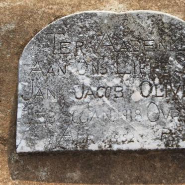 OLIVER Jan Jacob 1918-1952