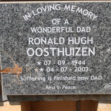 OOSTHUIZEN Ronald Hugh 1944-2003