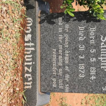 OOSTHUIZEN Sampie 1914-1973