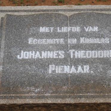 PIENAAR Johannes Theodorus
