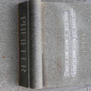 PHEIFFER Andre 1949-1967
