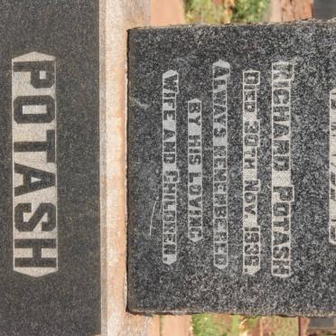POTASH Richard -1936
