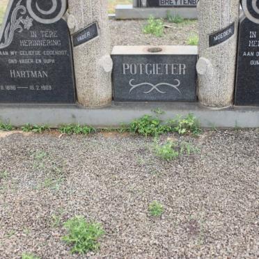 POTGIETER Hartman 1896-1969 &amp; Lena 1905-1984