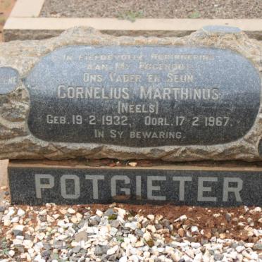 POTGIETER Cornelius Marthinus 1932-1967