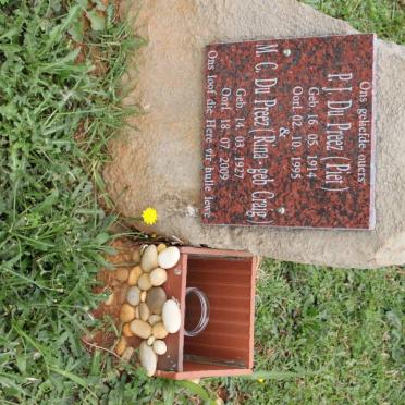PREEZ P.J., du 1914-1995 &amp; M.C. CRAIG 1927-2009