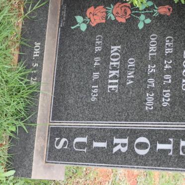 PRETORIUS Louis 1926-2002 &amp; Koekie 1936-