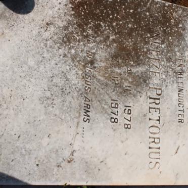PRETORIUS Annelize 1978-1978