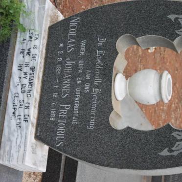 PRETORIUS Nicolaas Johannes 1921-1988