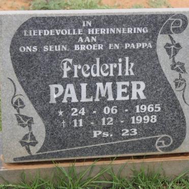 PALMER Frederik 1965-1998