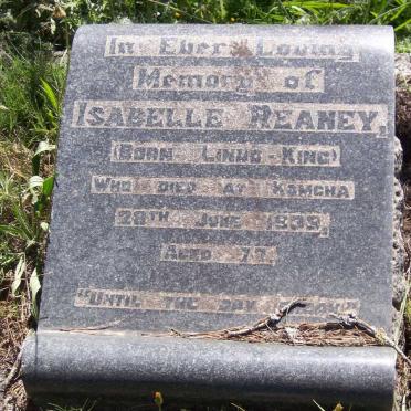 REANEY Isabelle nee LINDD-KING -1939