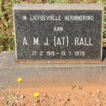 RALL A.M.J. 1919-1979
