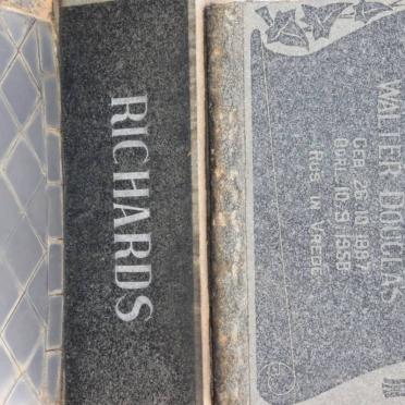 RICHARDS Walter Douglas 1887-1958