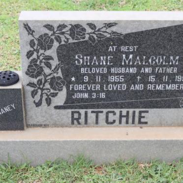 RITCHIE Shane Malcolm 1955-1993